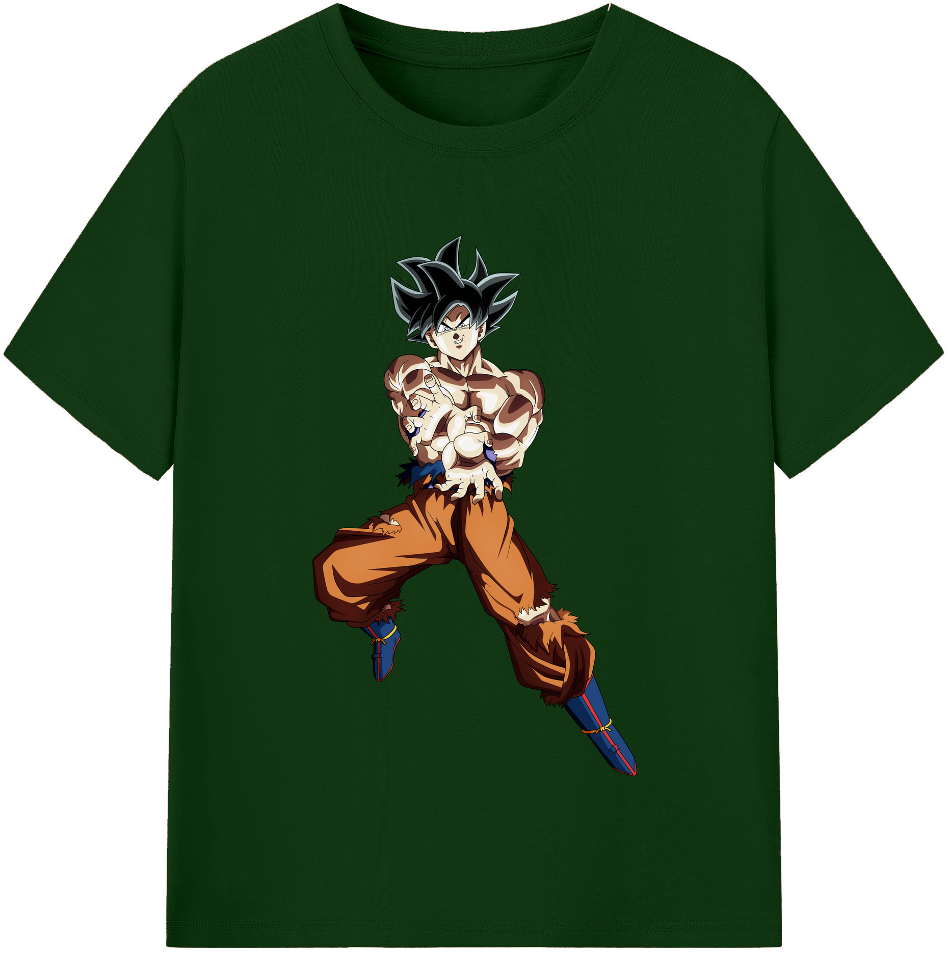 （画像用） ドラゴンボール 孫悟空（そん ごくう）Son Goku カカロット DRAGON BALL Kakarotto 綿100％半袖Tシャツ（フロントプリント）
